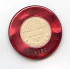 5.00 Jeton from the Blue Chip Club Casino Aberdeen United Kingdom 1126