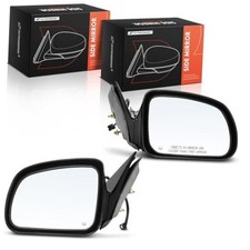 Pair 2 Power Door Mirrors - Compatible with Pontiac Driver and Passenger Side