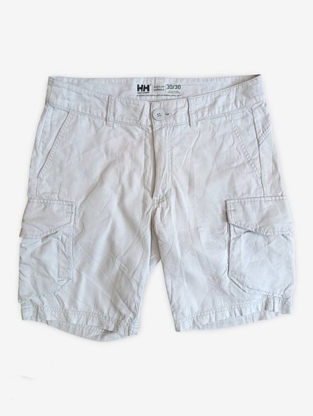 Men Helly Hansen Shorts Grey Cotton 30