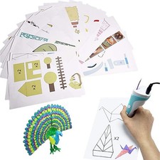 3D Printer Drawing Molds Paper Stencils for Molds, 20