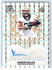 Kendre Miller 2024 Mosaic Scripts Auto! Saints