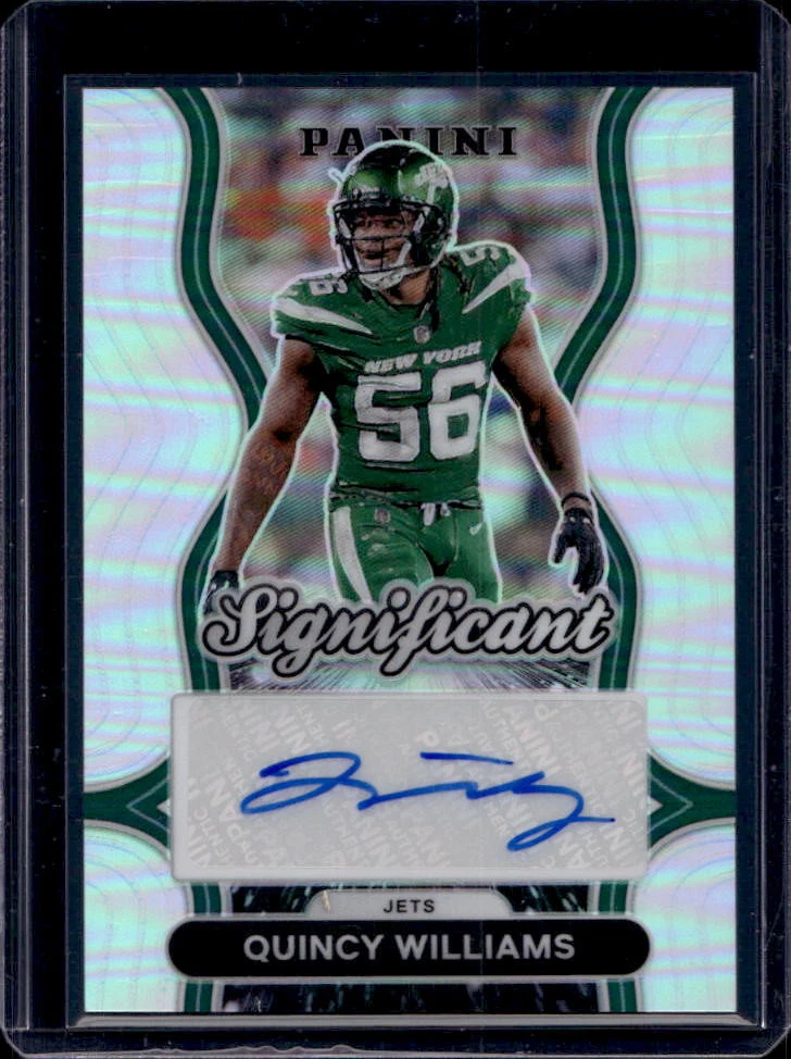 Quincy Williams trading card