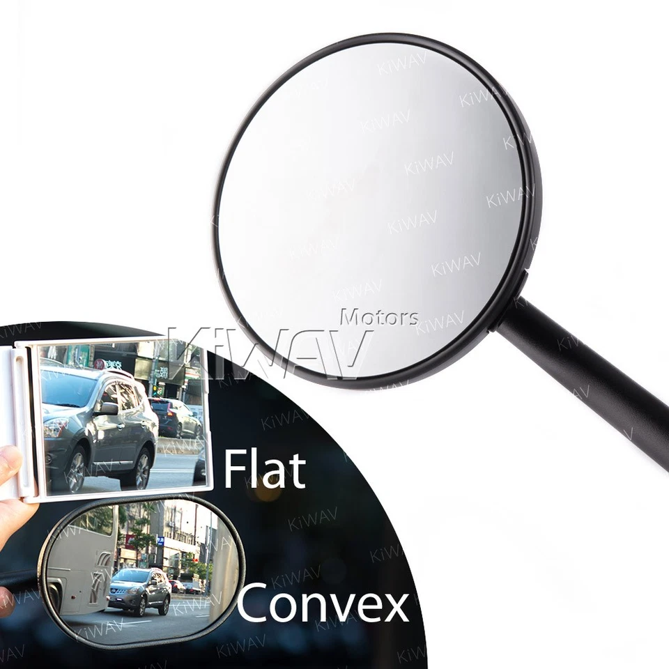 mirror Missie matte black stem + black belt 8mm fits Suzuki Address110 AN125 - Image 3 of 4