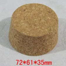 2Pcs 72 61 35mm Bottle Stoppers cork glass stopper Tube plug Large diameter