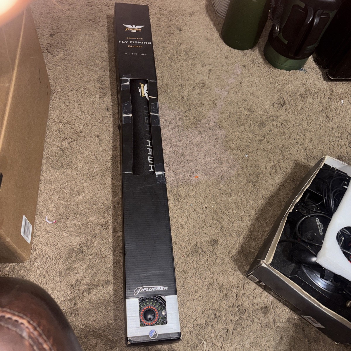 Fenwick Nighthawk X Fly 9' 5 weight 4 Piece Combo With Case | eBay