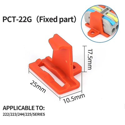 1 in Multiple Out Push-In Electrical Wire Connector Terminal Block Universal Fas