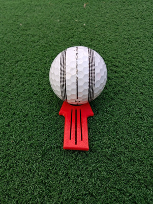 2 x Golf Putting Ausrichtung Pfeil Ziel Ball Marker Zielpunkt Legal Tool