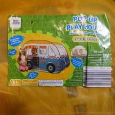 Bee Happy: Pop-it-up Play Tent Foodtruck, Indoor/Outdoor, Multicolor, Kids
