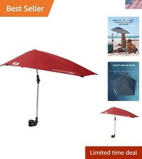 Versa-Brella SPF 50 Adjustable Umbrella with Universal Clamp