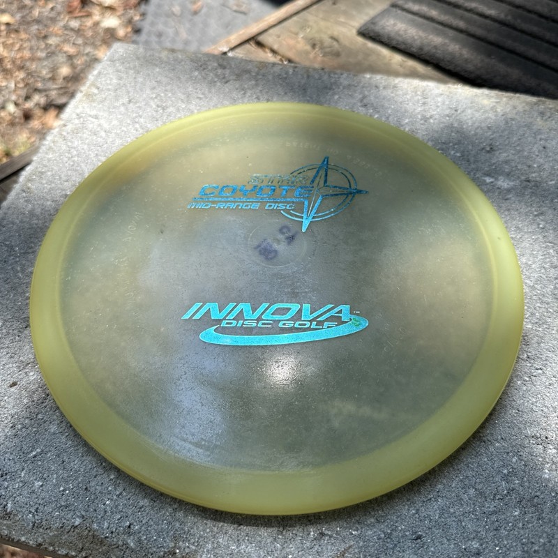 Innova Champion Coyote PFN Midrange Disc Golf 180g NO INK OOP Patent #s NEW