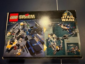 Lego 7150 Star Wars TIE Fighter & Y Wing COMPLETE W/ ALL PIECES MANUAL