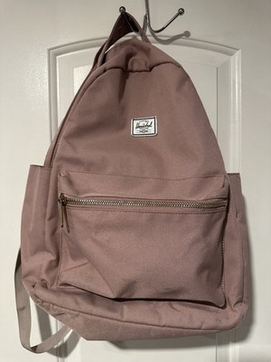 Herschel Nova Backpack Ash Rose Mid Volume 18L Book Bag Shoulder Adjusted