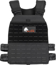 Wolf Tactical Adjustable Weighted Vest for Men  Women - Rucking, Workout, Runni