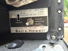     Vintage Bell  Howell Model 256 Auto Load 8mm Film Projector