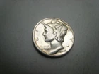 1945-S Mercury Silver Dime Micro S