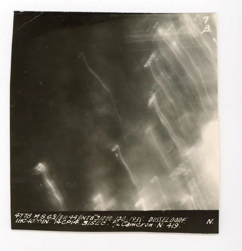 Arial  photo Military vintage snapshot photo ww2 World War Two Bergen Dusseldorf