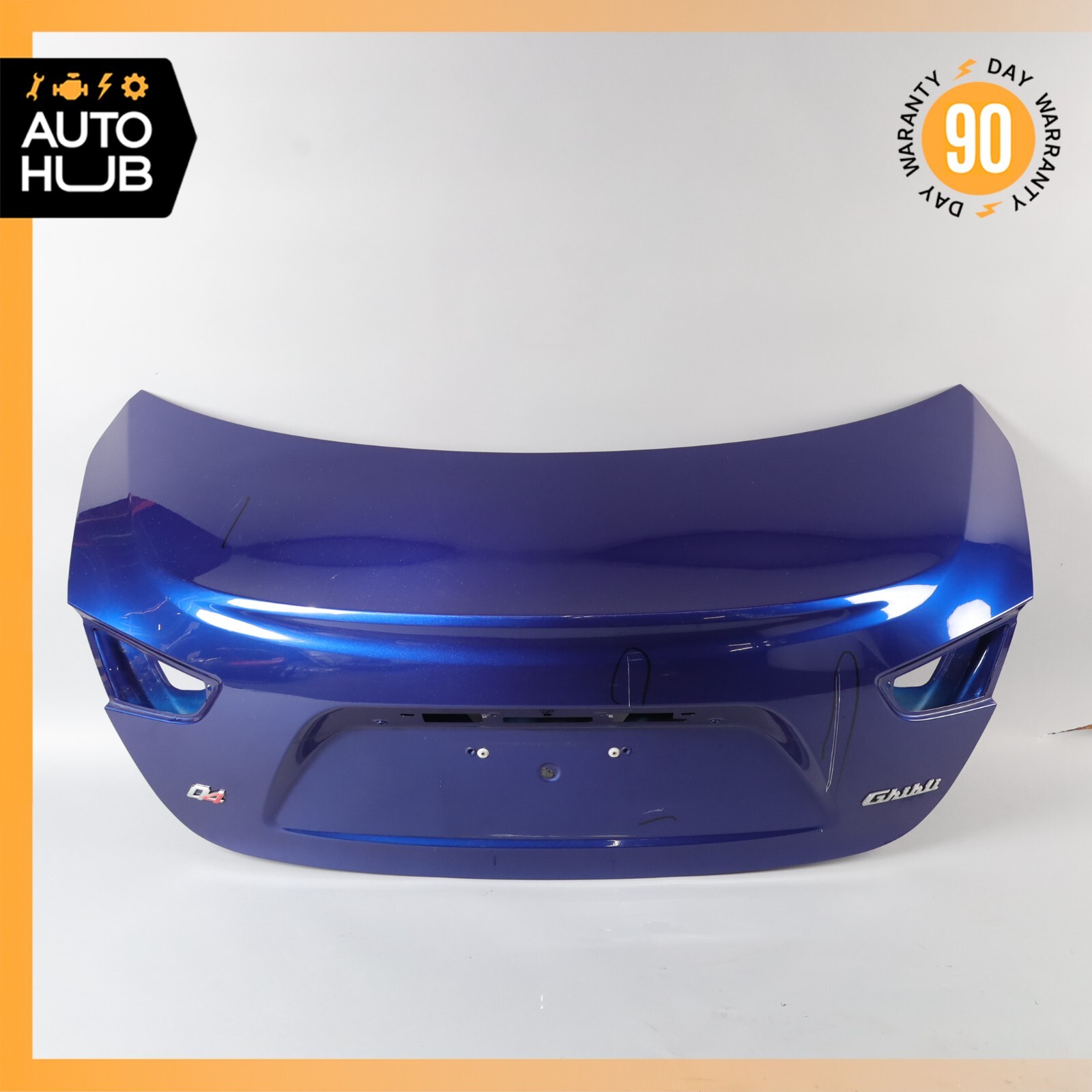 14-20 Maserati Ghibli M157 Trunk Lid Panel Assembly Blue OEM 75k