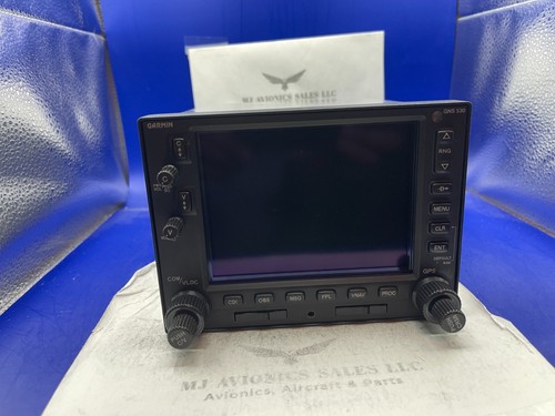 GARMIN GNS 530W WAAS GPS/NAV/COMM 14/28 VDC P/N 011-01064-40 WITH  FAA FORM 8130