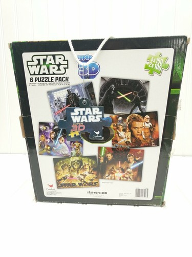 Star Wars Super 3D 6 Puzzle Pack Includes 6 Puzzles - Picture 3 of 7