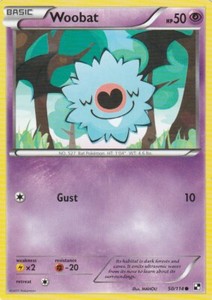 Woobat 50/114 Pokemon Black and White Base