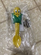 vintage Looney Tunes Tweety Bird talking spoon Kraft Mac and Cheese unopened NOS