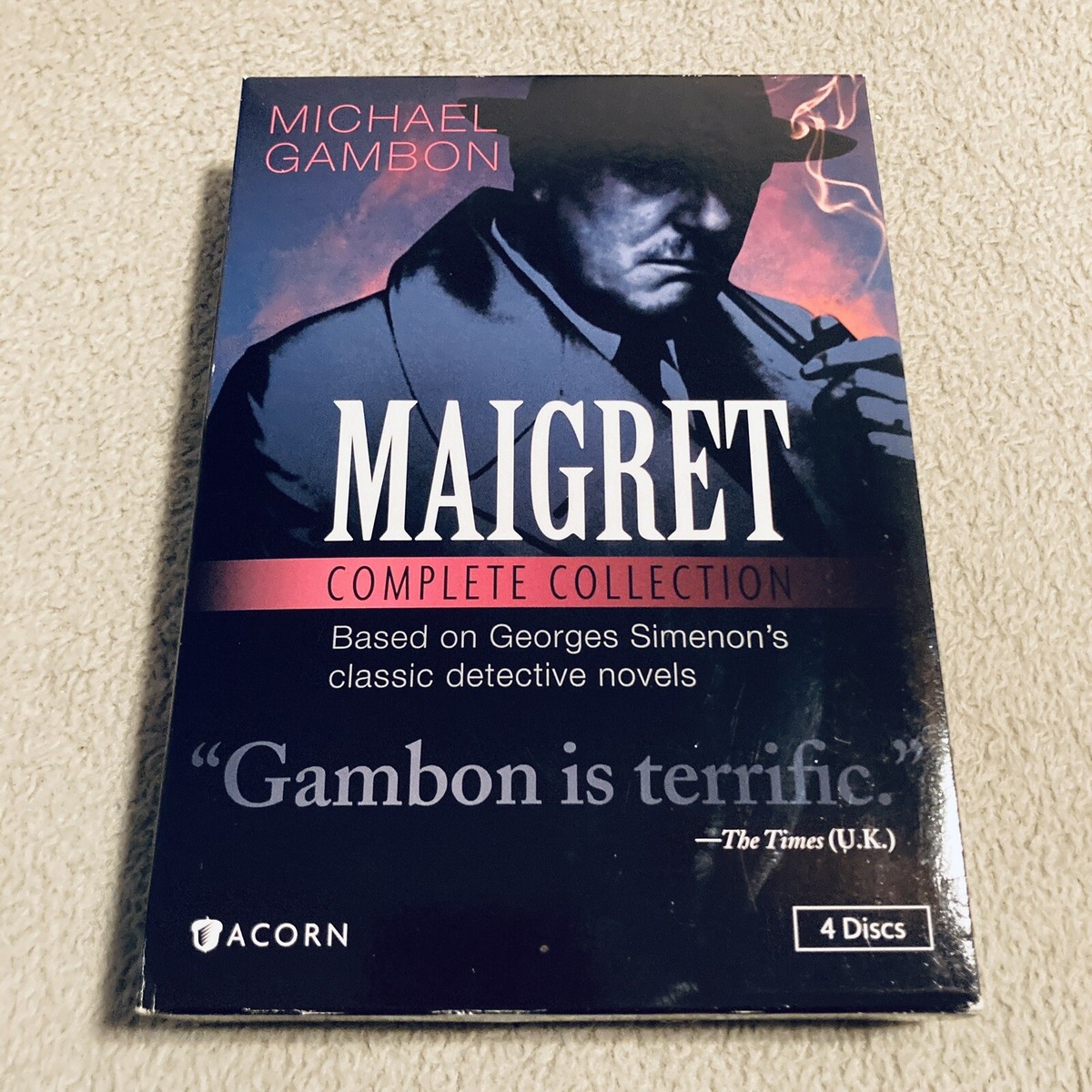 The Maigret Complete Collection (DVD, 2013, 4-Disc Set) Good