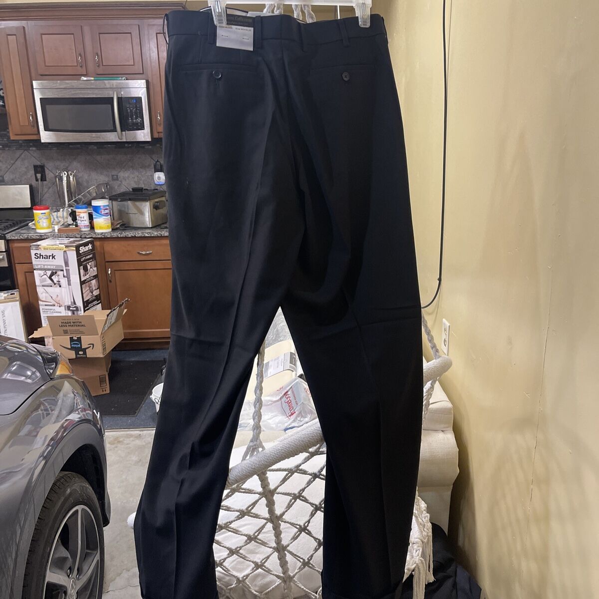 Mens Slack 36 X 30 Rossini Thin Shiny Dark Navy | eBay Mens Slack 36 X 30 Rossini Thin Shiny Dark Navy | eBay