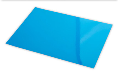 (47,94 /m²) Avery SWF Light Blue Gloss A4 Muster Car Wrapping Folie