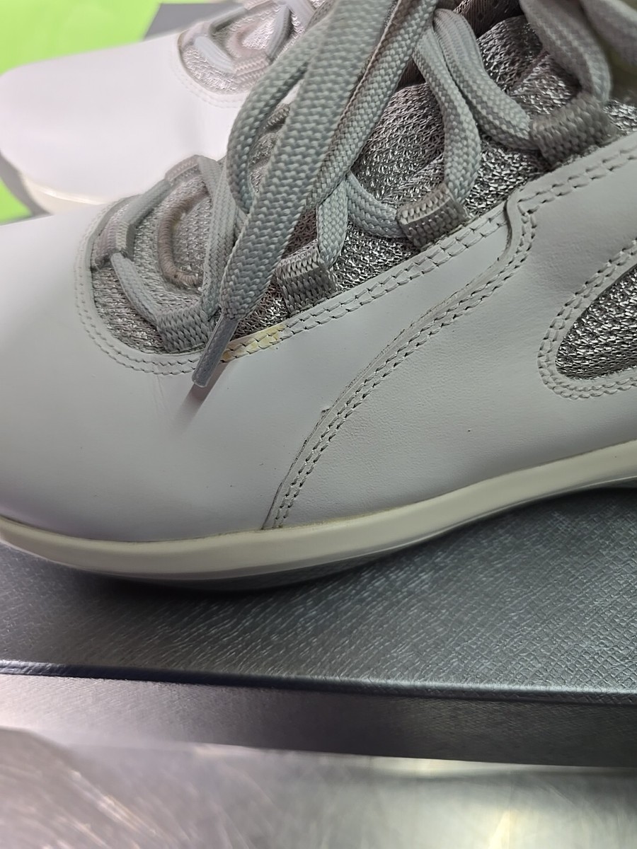 Prada Men's Punta Ala High Top Sneaker, White 4T2964 | eBay