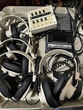 Common Core CALIFONE 2924AV-P w 8 HEADPHONES W/JACKBOX 1218AV-PY W/CASE