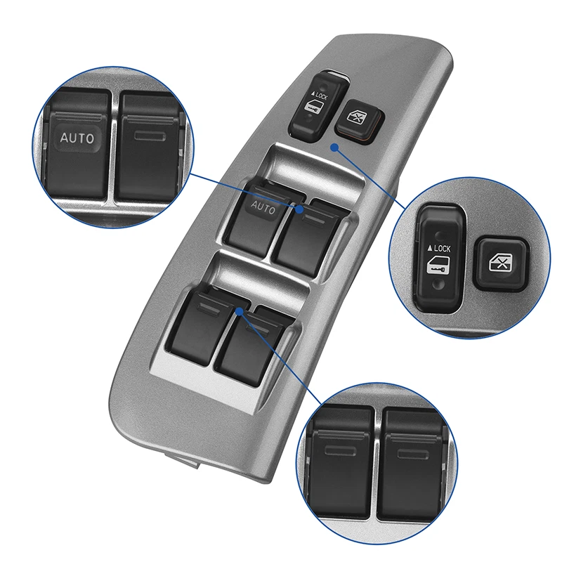 Power Window Switch Control for 2003-2008 Toyota Matrix Pontiac Vibe 84820AA070 Foto 3 de 4