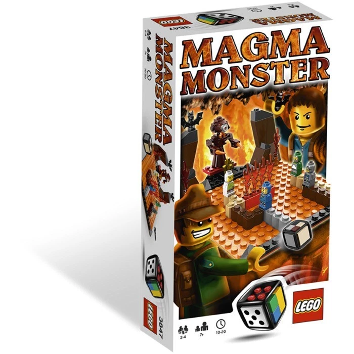 LEGO Magma Monster Set 3847 Games Inv Box 23 eBay