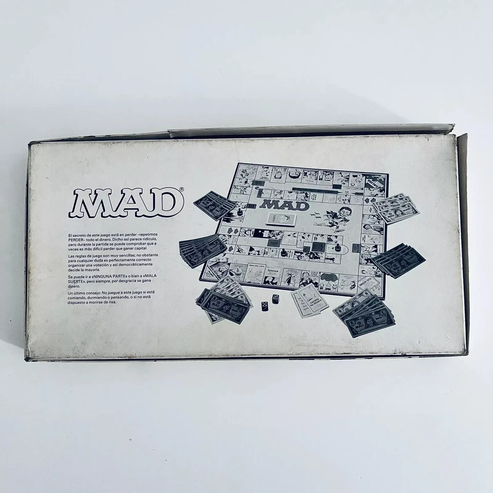 Juego de mesa MAD El mundo al reves 1982 España Parker Brothers Completo - Imagen 2 de 4