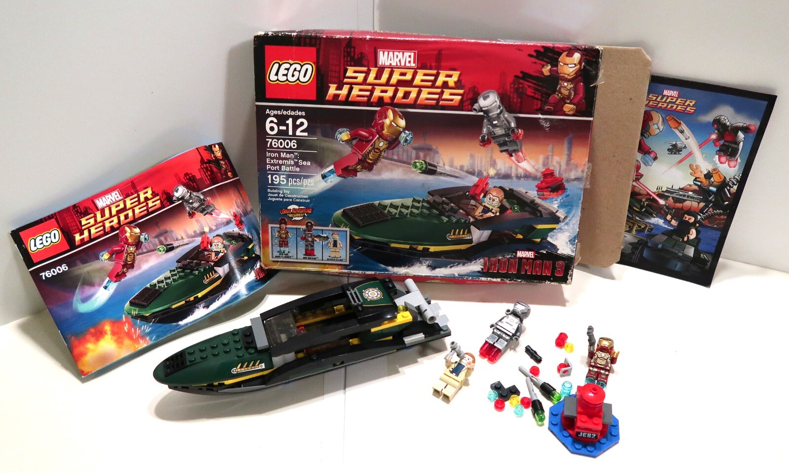 LEGO Marvel Iron Man Extremis Sea Port Battle