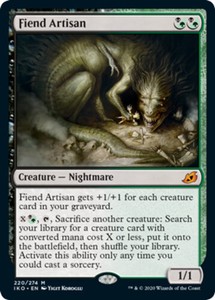 Fiend Artisan - Foil x1 - Ikoria: Lair of Behemoths - NM-Mint, English - Ikoria: