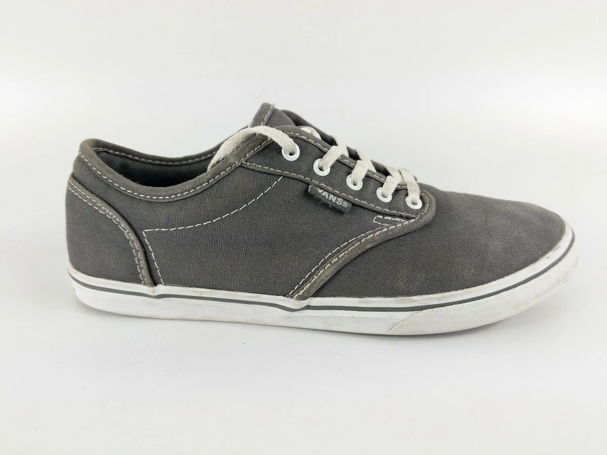 Womens grey hotsell vans trainers