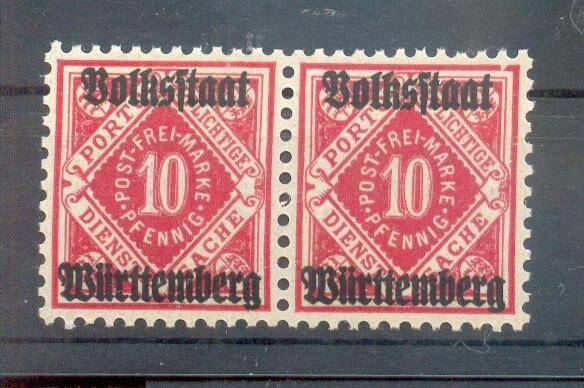 Württemberg 138I Luxury** MNH Mint Never Hinged (42790)