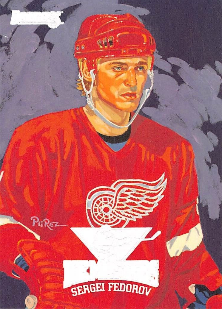 1994-95 Donruss Ice Masters Sergei Fedorov #2 NM/MT DETROIT RED WINGS