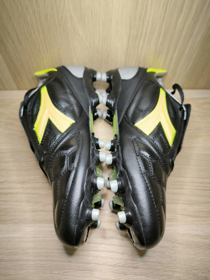 Botines de fútbol de cuero Diadora DD ELEVEN LT US 7 UK 6,5 botas de fútbol raras Foto 3 de 4