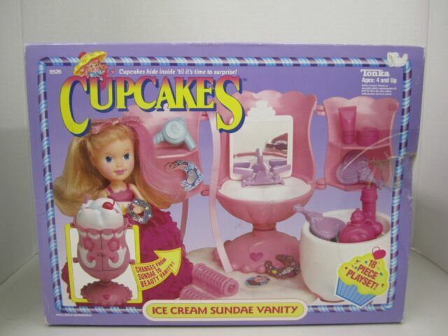 Cupcakes Ice Cream Sundae Vanity Playset