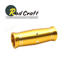 Aluminum 2 handle Rear Grip Connector  (S-14C) - Rod Building or Repair