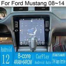 12.1" Android Navigation Car Gps Stereo Radio Carplay For Ford Mustang 2008~2014