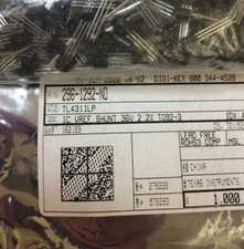 TL431ILP TI IC VREF SHUNT ADJ 2 TO92-3 ROHS 30 PIECES