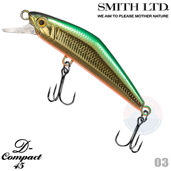 Smith D-Compact 45 3.5 g Assorted Colors Native Trout Minnow | eBay