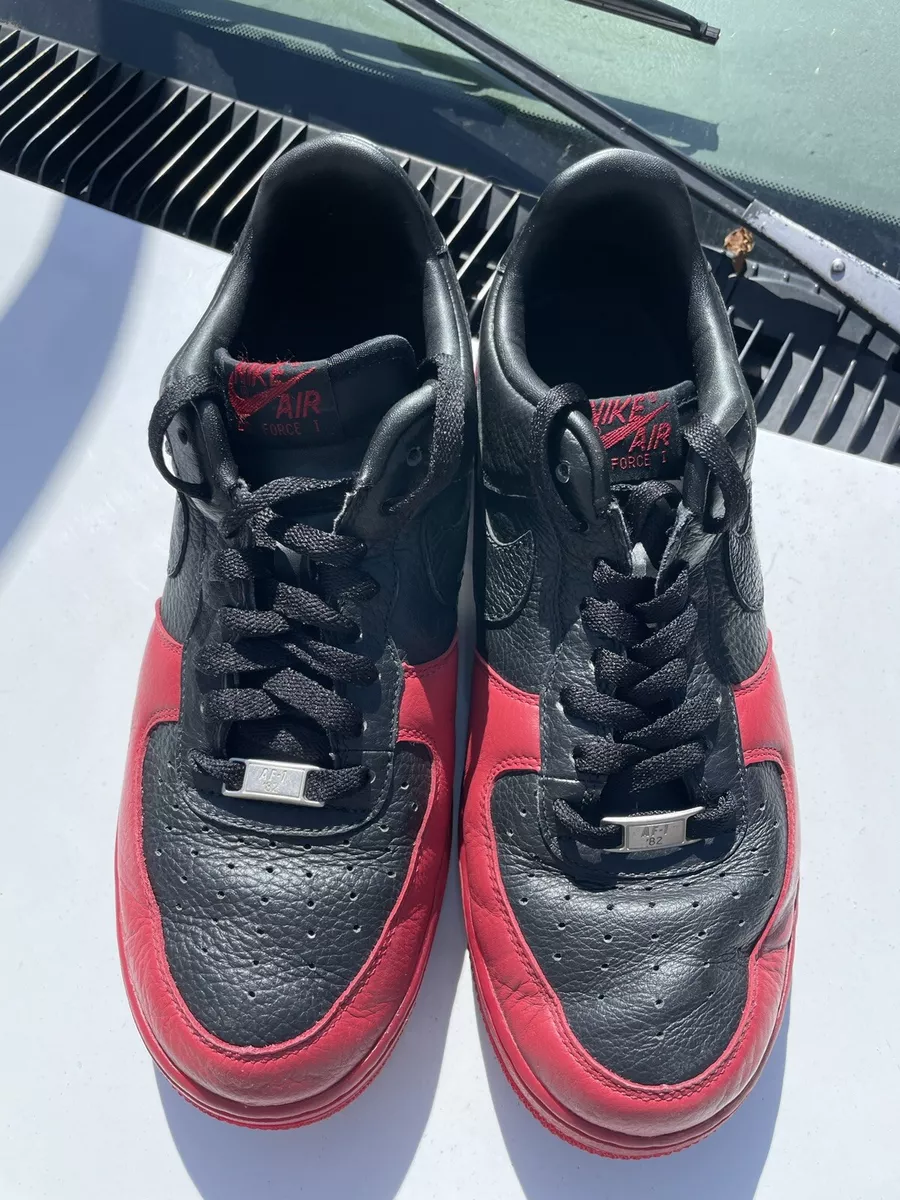 Air force 27 black best sale red