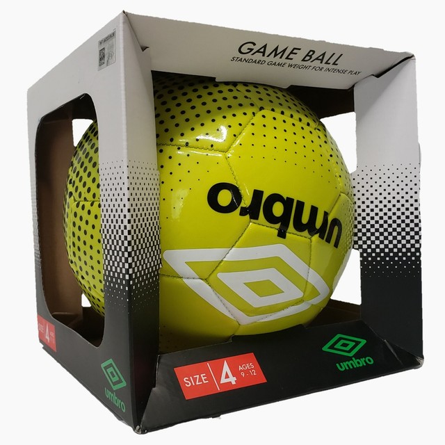 Umbro Size 4 Soccer Official Game Ball Standard Weight Intense Play