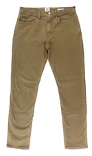 Flint And Tinder Jeans Mens Tapered Fit 5 Pocket Pants Size 32x30 Khaki