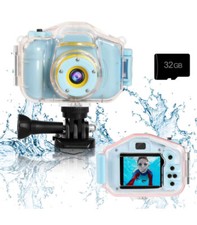 Agoigo Kids Waterproof Camera Toys for 3-12 Year Old Boys Girls Christmas Bir...