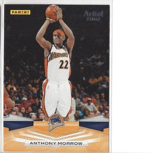 2009-10 Panini Basketball Artist Proof #247 Anthony Morrow - Warriors - 159/199