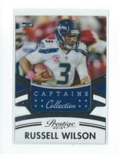 2015 Prestige Captain Collection #12 Russell Wilson Seahawks